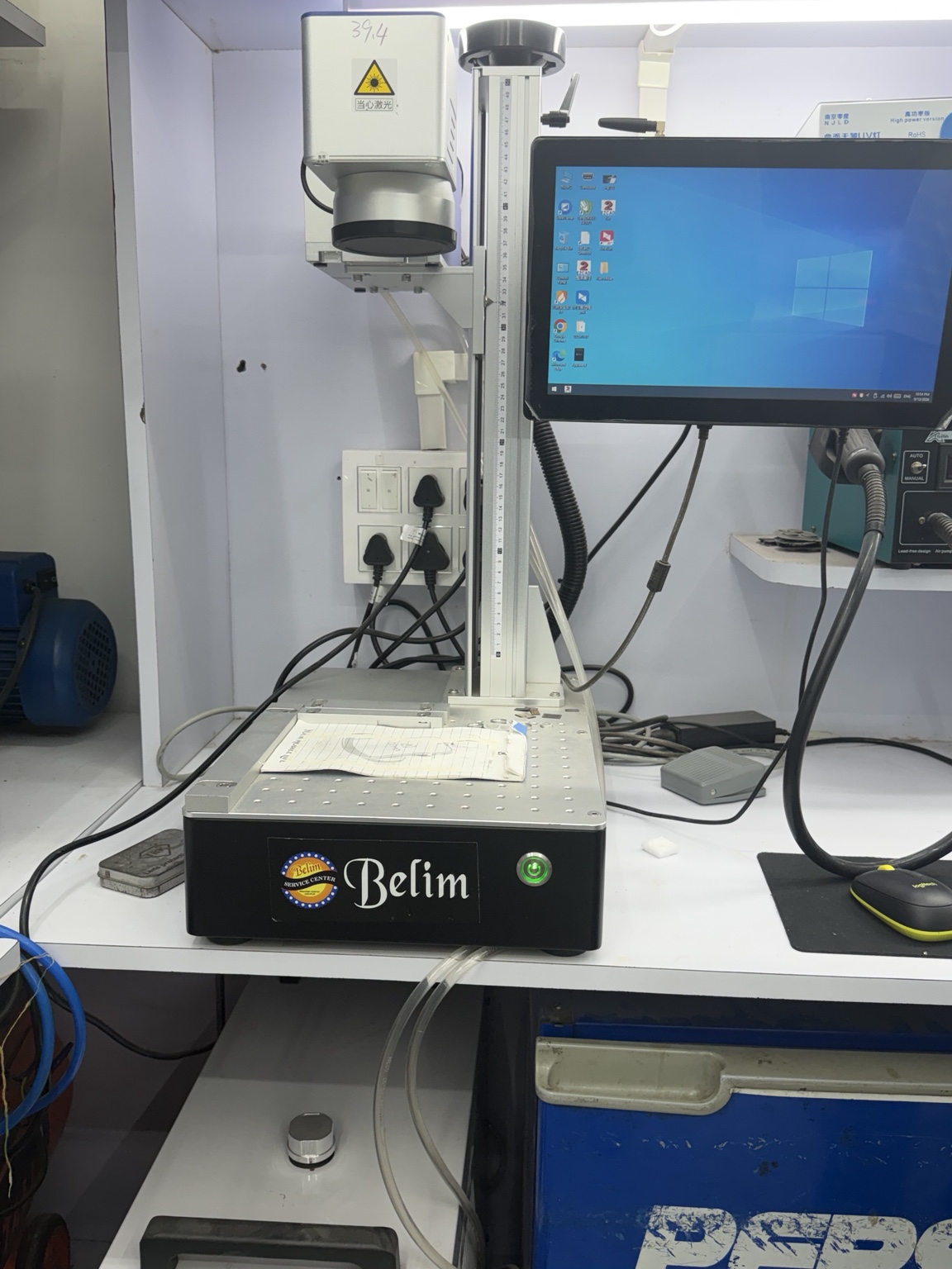 BELIM Service Center laser repair machine